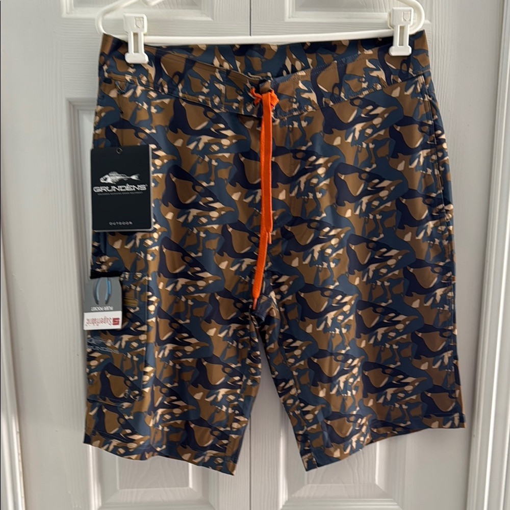 Men's Camouflage Swim /Fishing Shorts